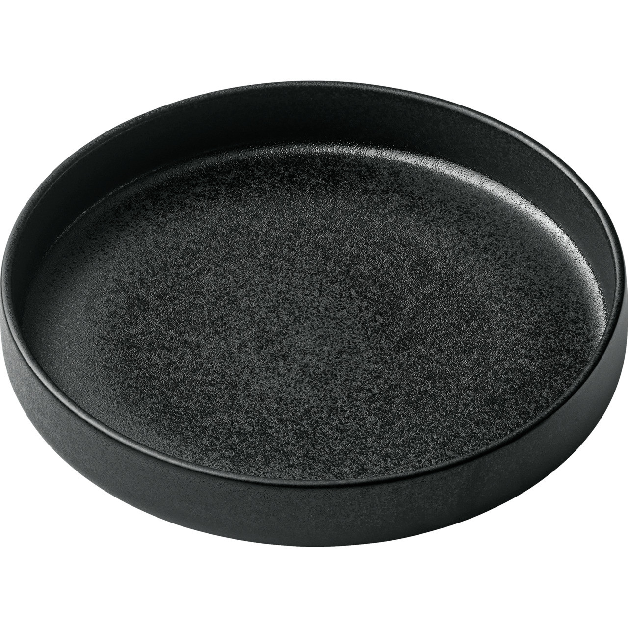 Nara, Teller tief rund hoher Rand ø 240 mm / 1,30 l schwarz